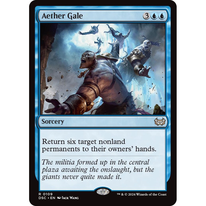 Aether Gale [Duskmourn: House of Horror Commander]