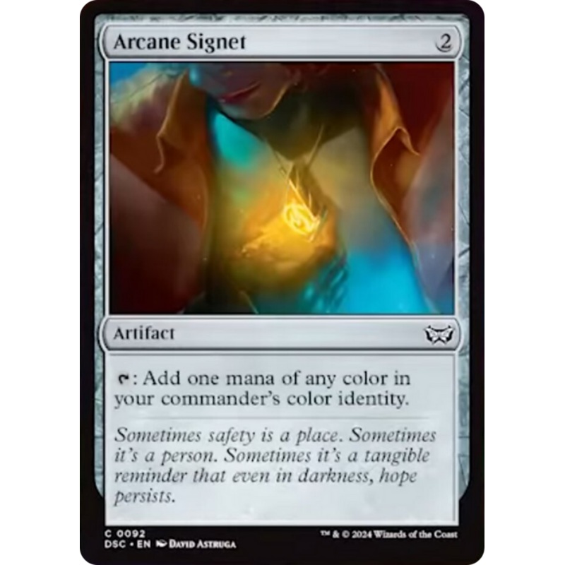 Arcane Signet [Duskmourn: House of Horror Commander]
