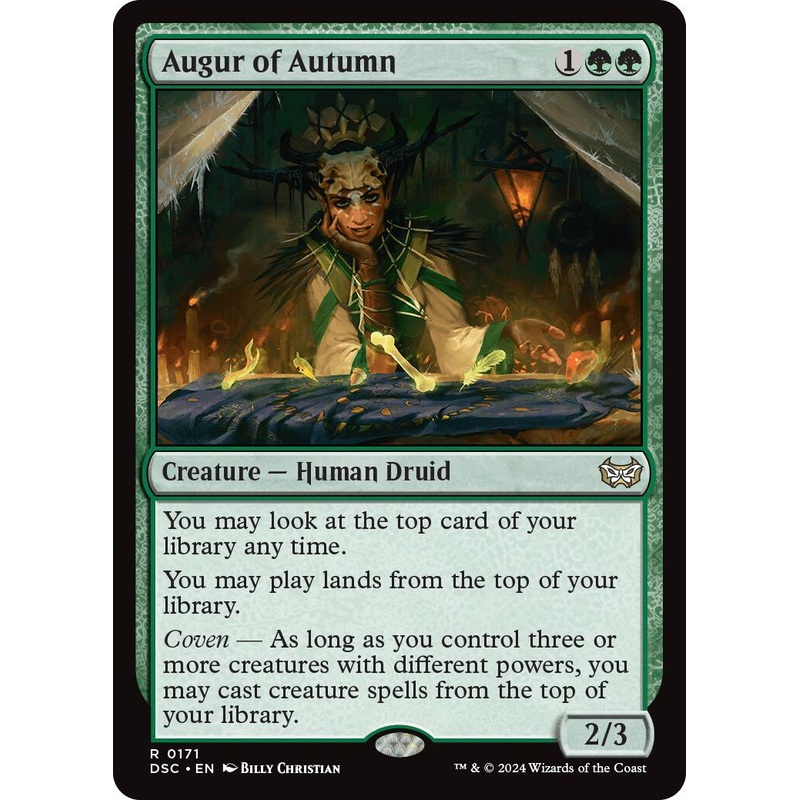 Augur of Autumn [Duskmourn: House of Horror Commander]
