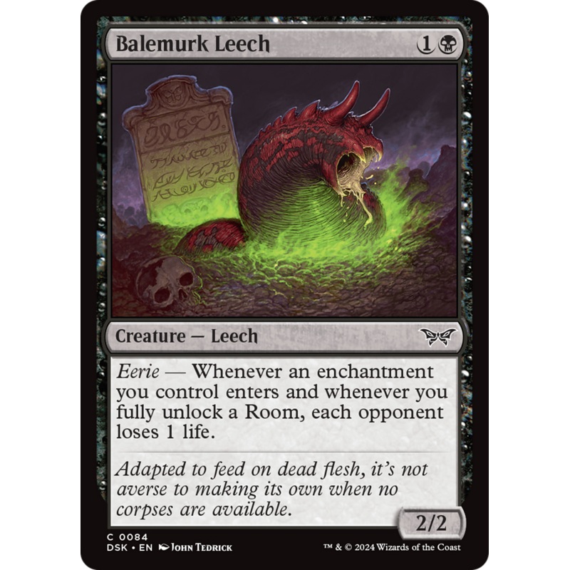 Balemurk Leech [Duskmourn: House of Horror]