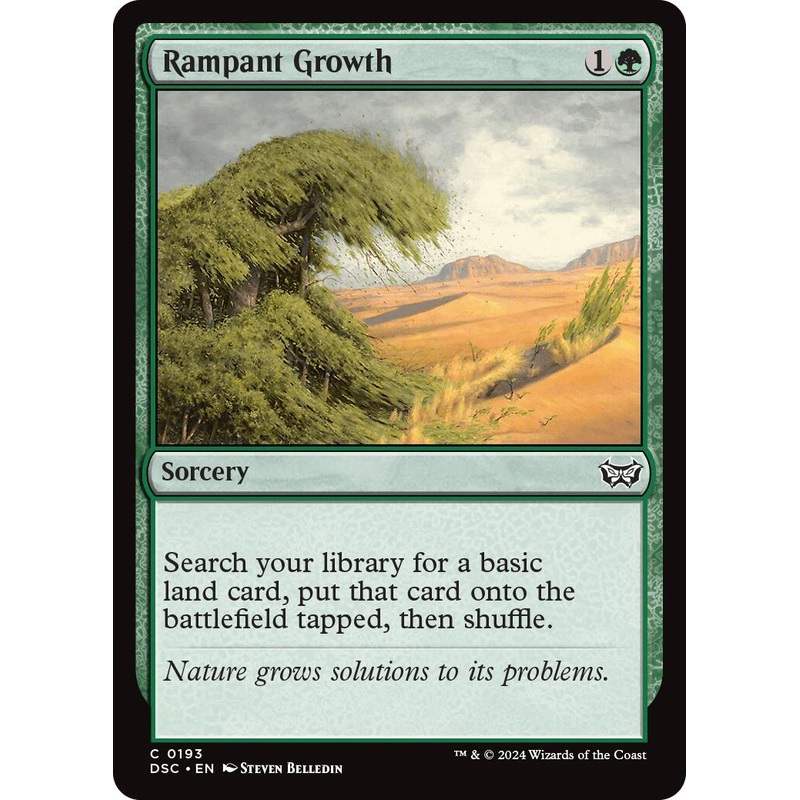 Rampant Growth [Duskmourn: House of Horror Commander]