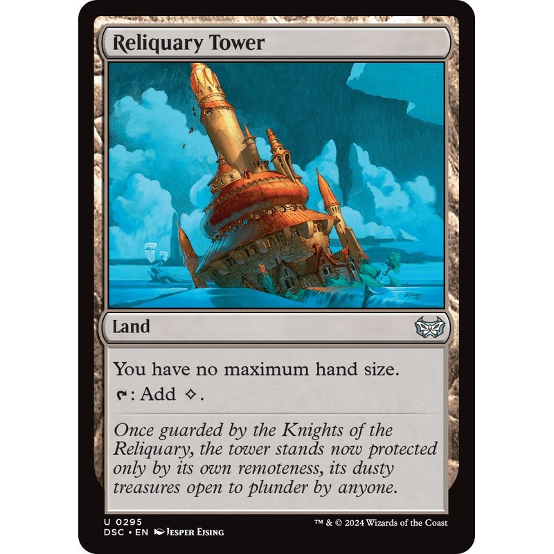 Reliquary Tower [Duskmourn: House of Horror Commander]