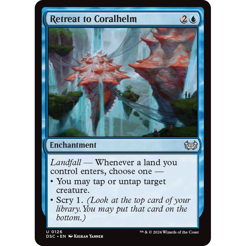 Retreat to Coralhelm [Duskmourn: House of Horror Commander]