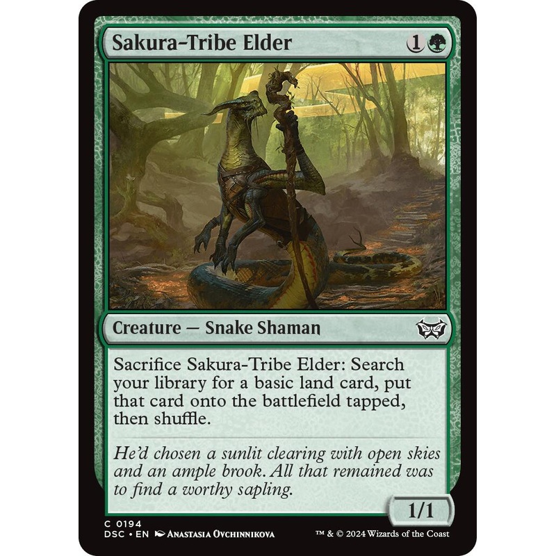 Sakura-Tribe Elder [Duskmourn: House of Horror Commander]