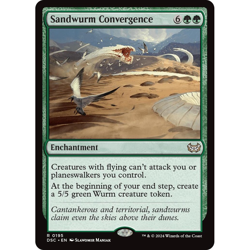Sandwurm Convergence [Duskmourn: House of Horror Commander]