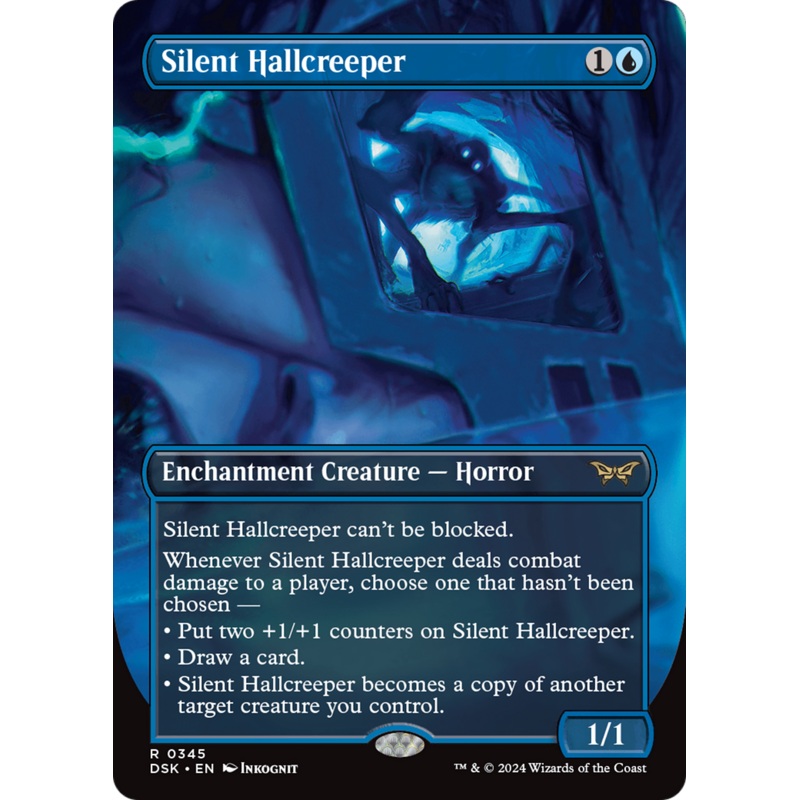 Silent Hallcreeper (Borderless) [Duskmourn: House of Horror]