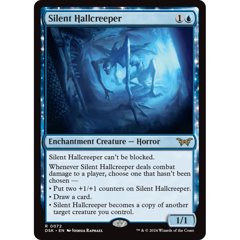 Silent Hallcreeper [Duskmourn: House of Horror]