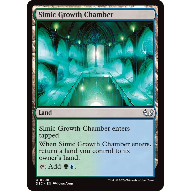 Simic Growth Chamber [Duskmourn: House of Horror Commander]