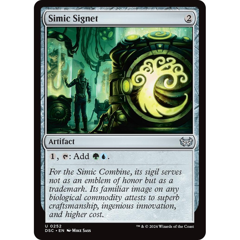 Simic Signet [Duskmourn: House of Horror Commander]