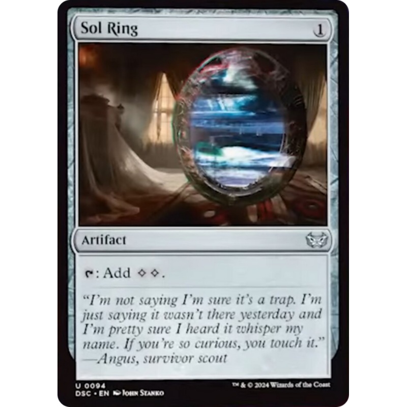Sol Ring [Duskmourn: House of Horror Commander]