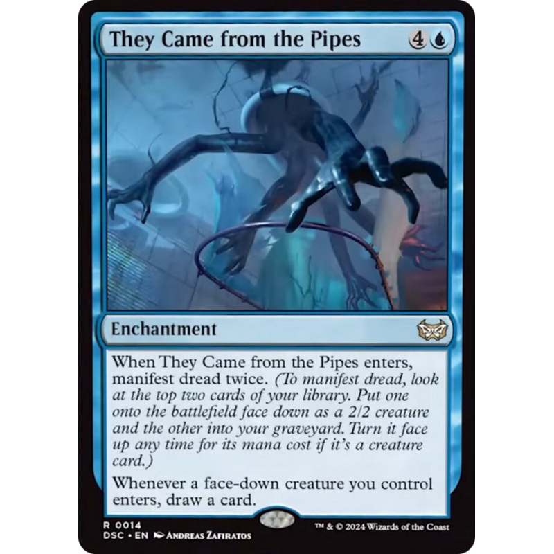They Came from the Pipes (Extended Art) [Duskmourn: House of Horror Commander]