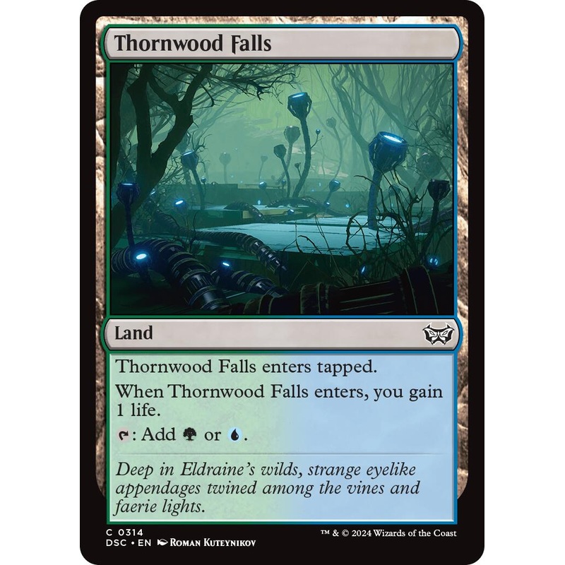 Thornwood Falls [Duskmourn: House of Horror Commander]