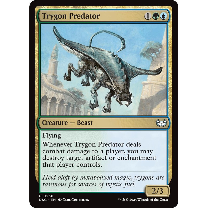 Trygon Predator [Duskmourn: House of Horror Commander]