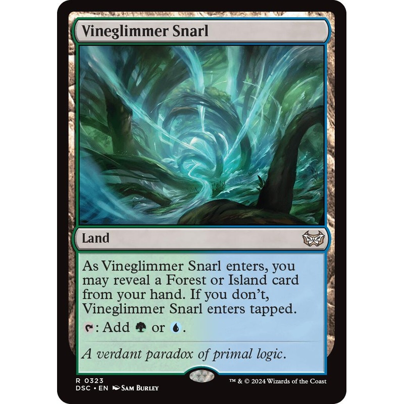 Vineglimmer Snarl [Duskmourn: House of Horror Commander]