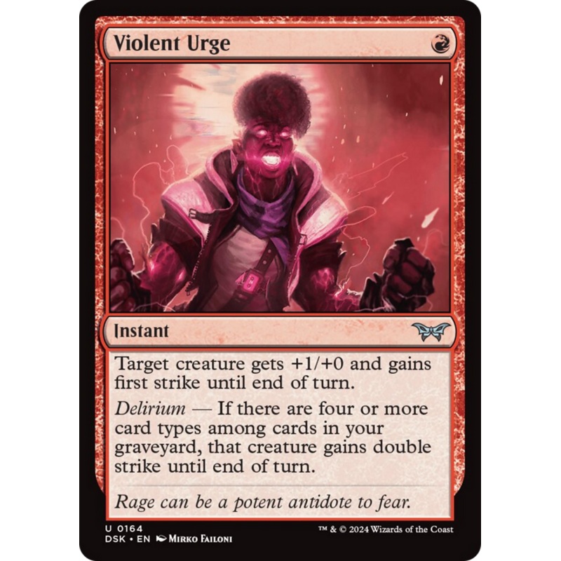 Violent Urge [Duskmourn: House of Horror]