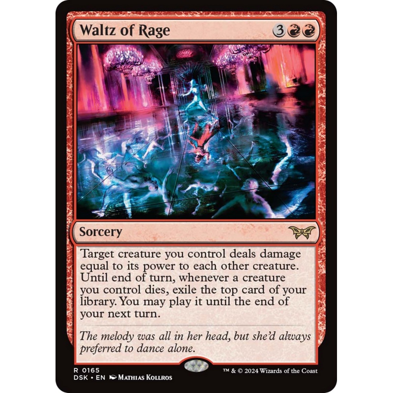 Waltz of Rage [Duskmourn: House of Horror]
