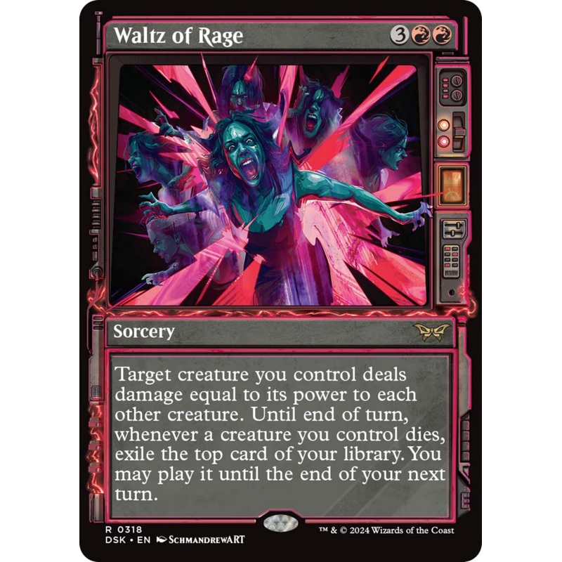 Waltz of Rage (Showcase) [Duskmourn: House of Horror]