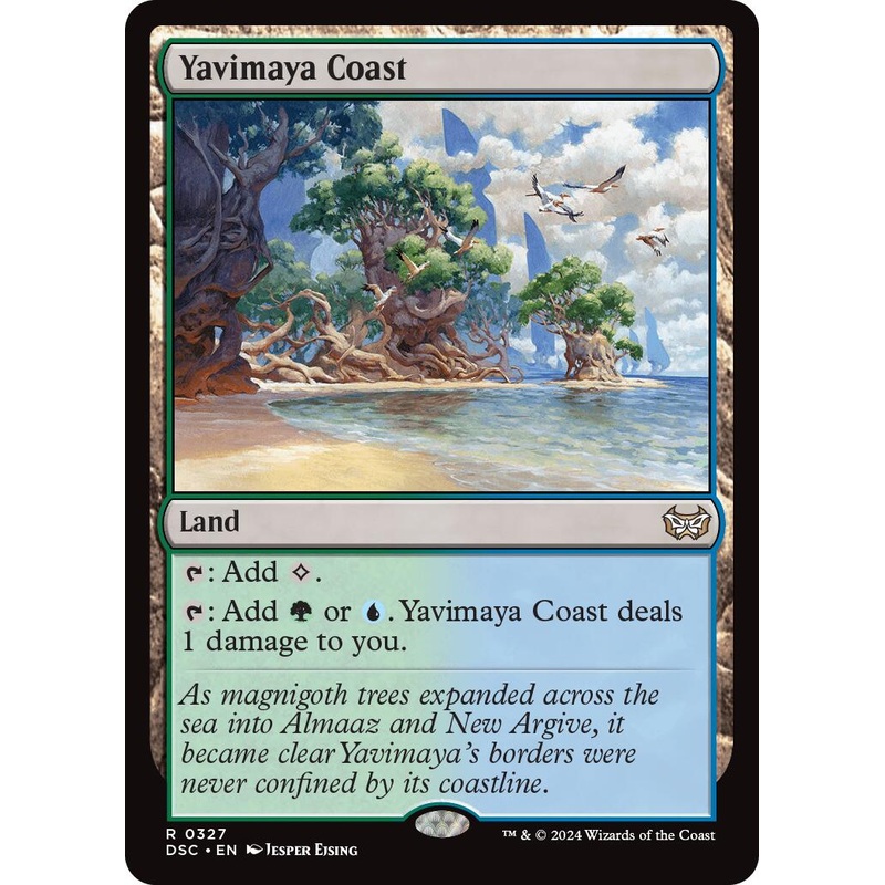 Yavimaya Coast [Duskmourn: House of Horror Commander]