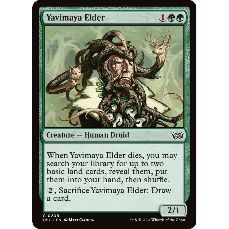 Yavimaya Elder [Duskmourn: House of Horror Commander]