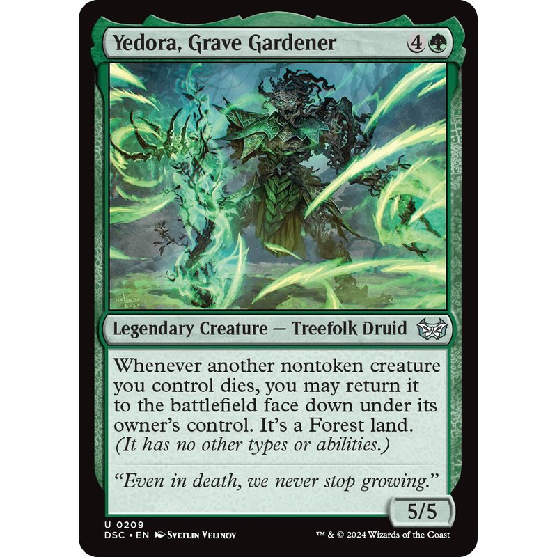 Yedora, Grave Gardener [Duskmourn: House of Horror Commander]