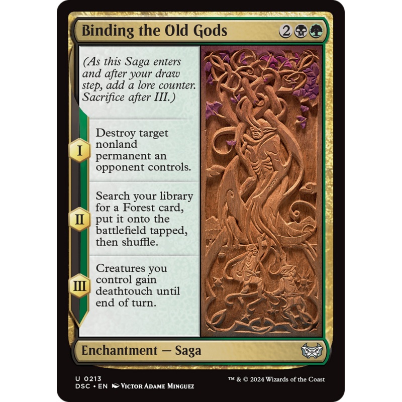 Binding the Old Gods [Duskmourn: House of Horror Commander]
