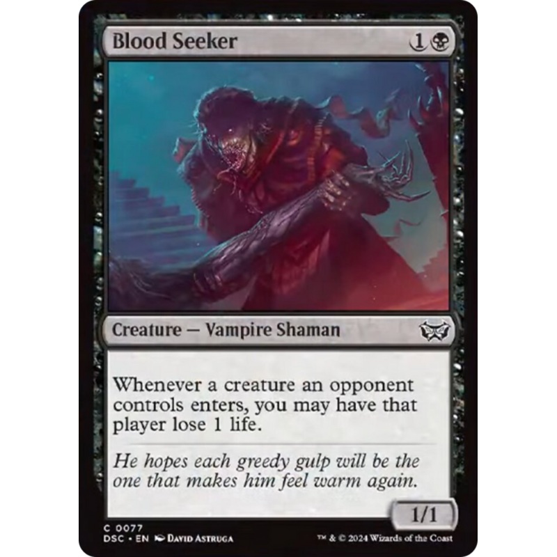 Blood Seeker [Duskmourn: House of Horror Commander]
