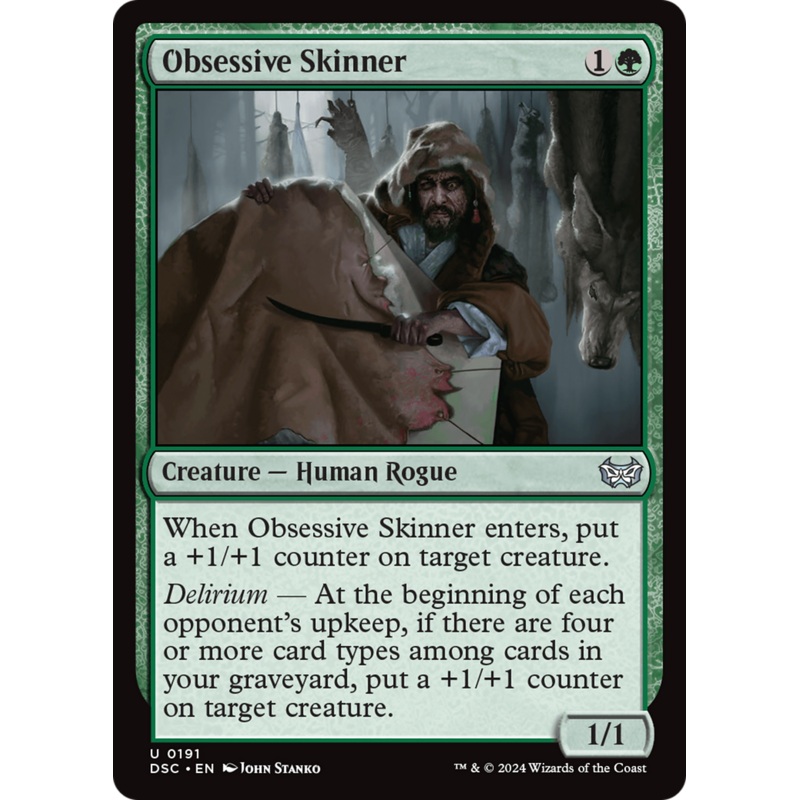 Obsessive Skinner [Duskmourn: House of Horror Commander]