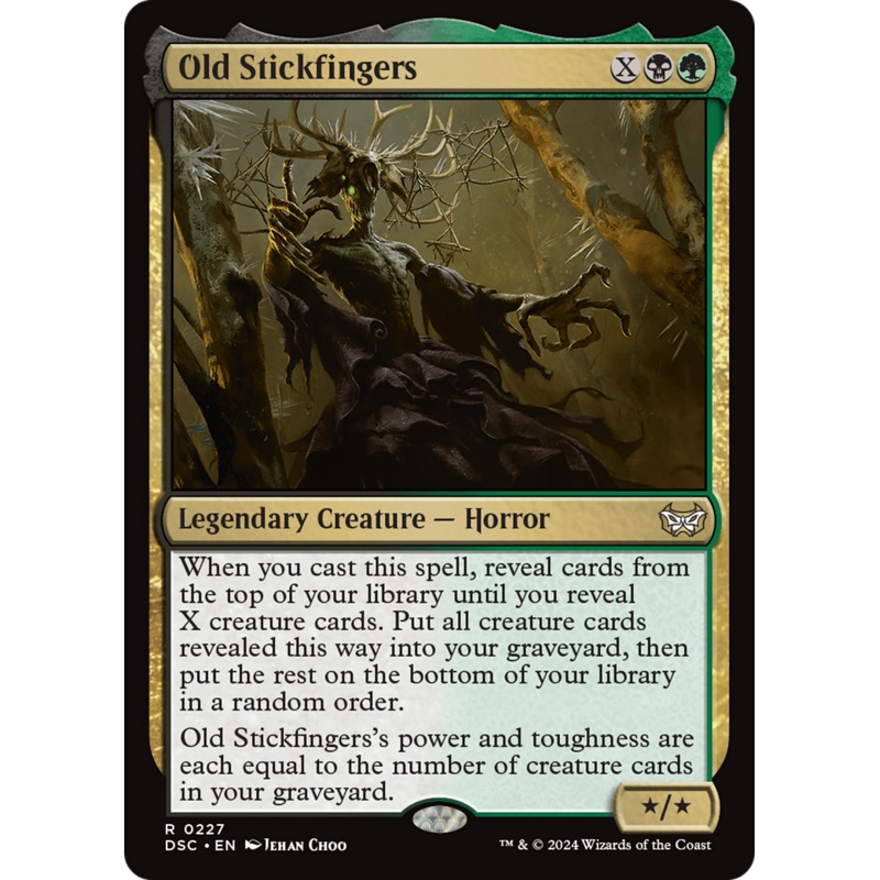 Old Stickfingers [Duskmourn: House of Horror Commander]