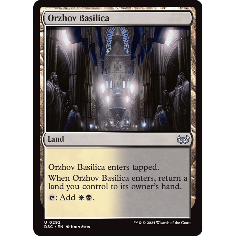 Orzhov Basilica [Duskmourn: House of Horror Commander]