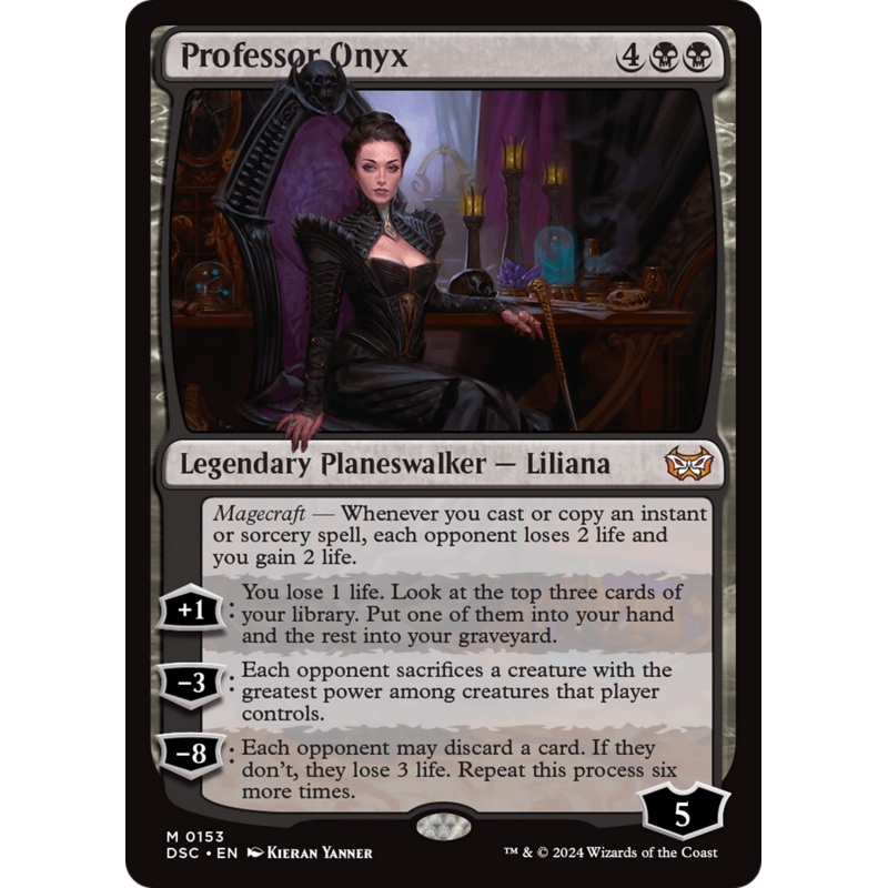 Professor Onyx [Duskmourn: House of Horror Commander]
