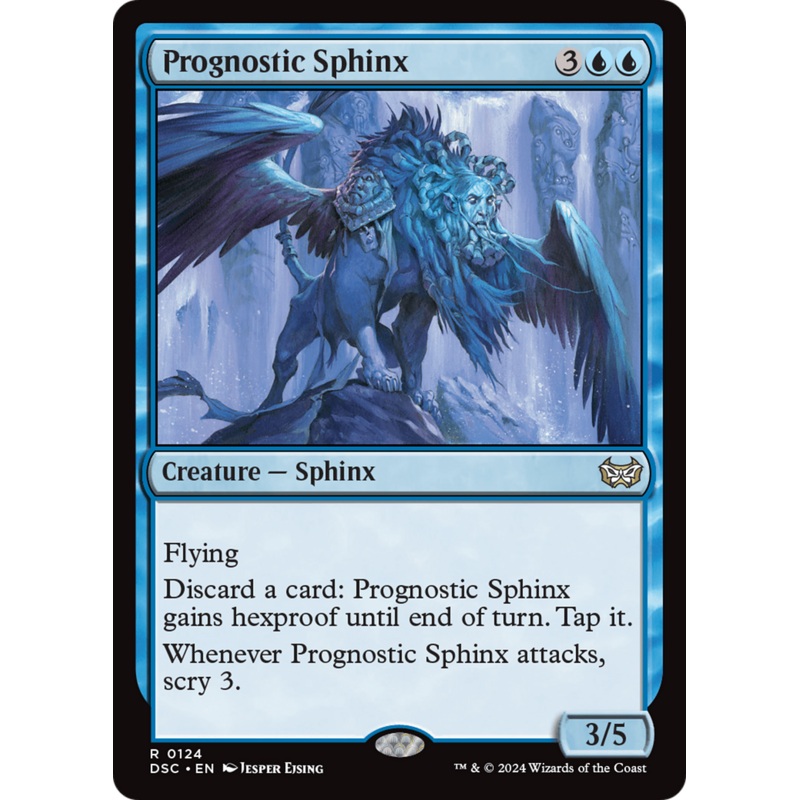 Prognostic Sphinx [Duskmourn: House of Horror Commander]
