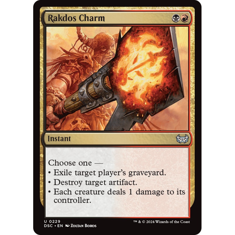 Rakdos Charm [Duskmourn: House of Horror Commander]