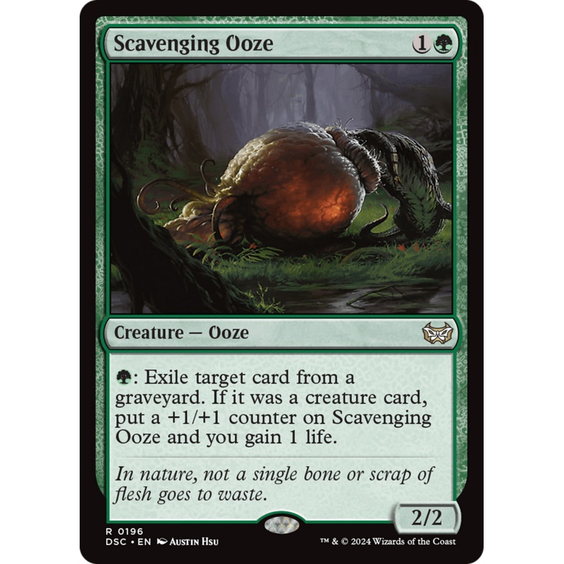 Scavenging Ooze [Duskmourn: House of Horror Commander]