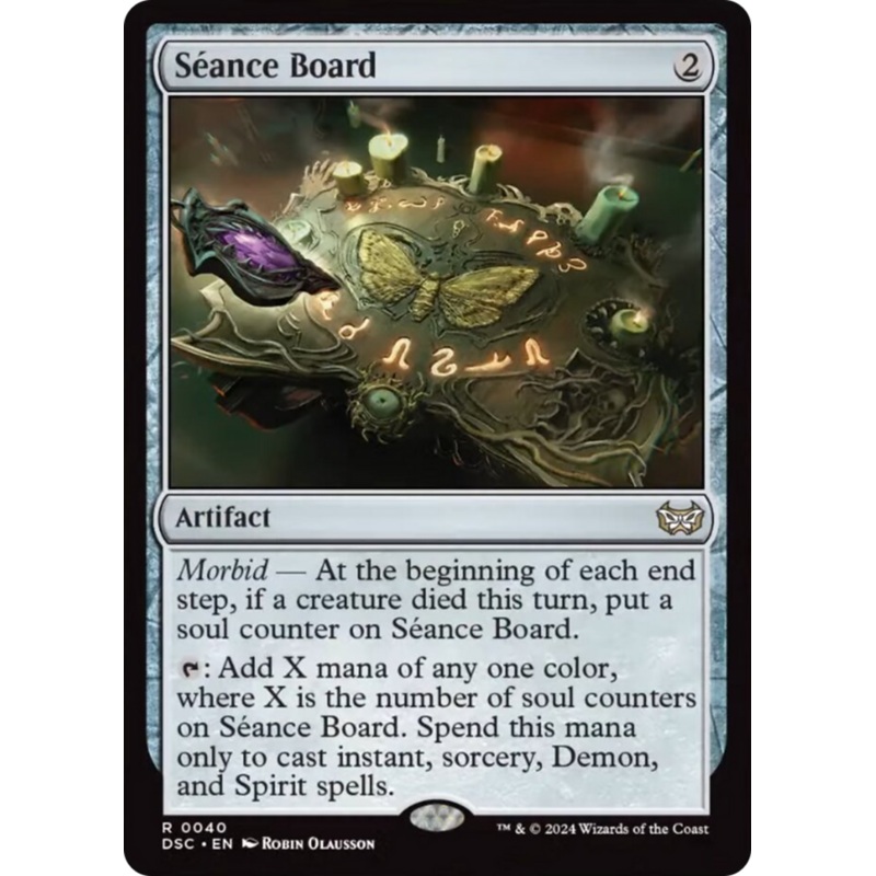 Seance Board [Duskmourn: House of Horror Commander]