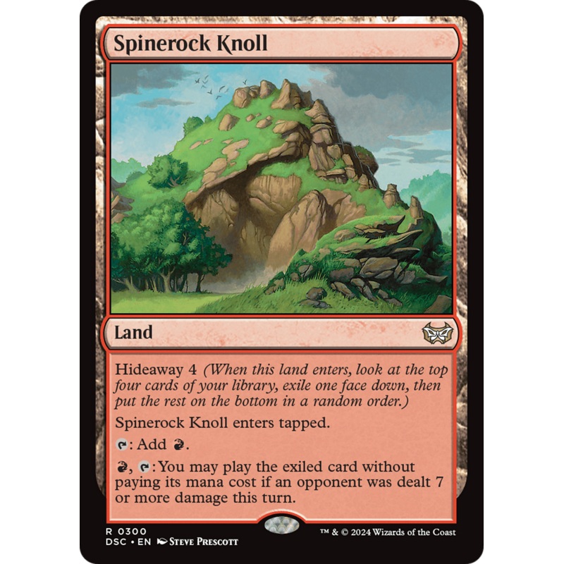 Spinerock Knoll [Duskmourn: House of Horror Commander]