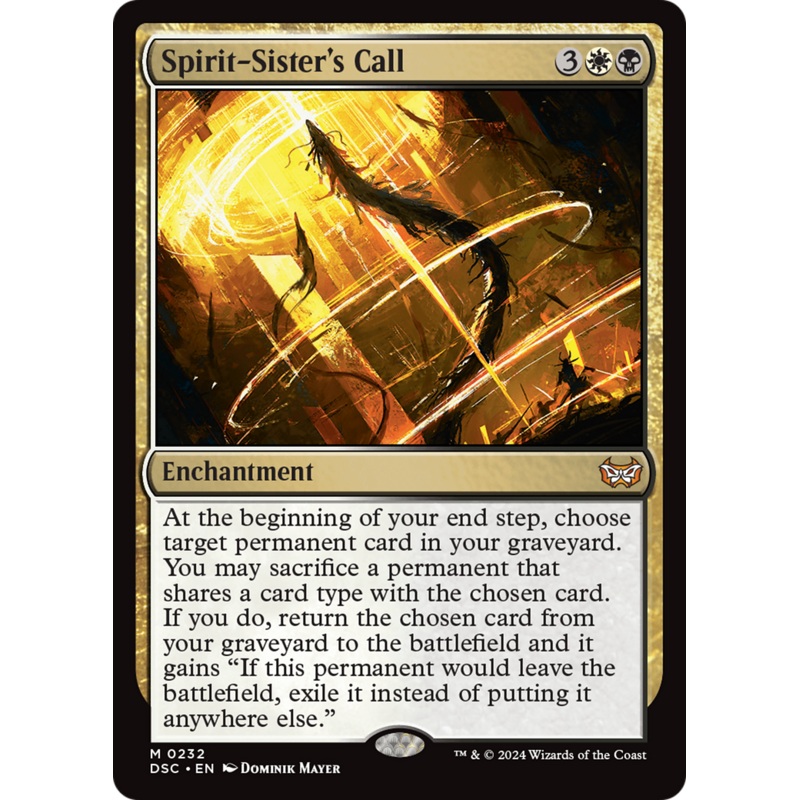 Spirit-Sister's Call [Duskmourn: House of Horror Commander]