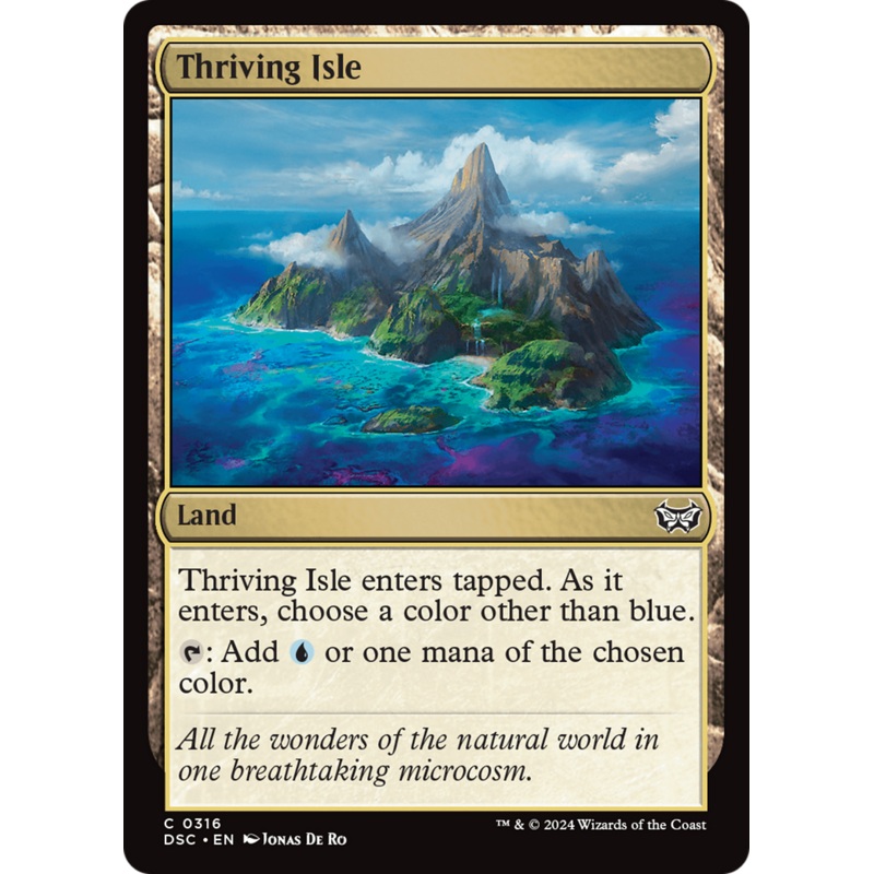 Thriving Isle [Duskmourn: House of Horror Commander]