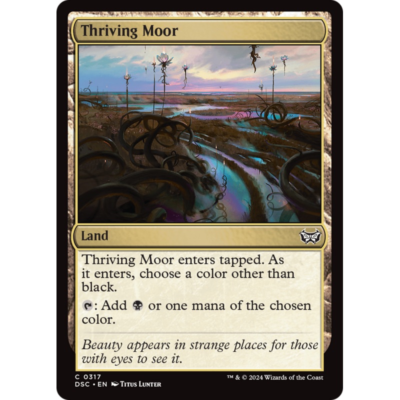Thriving Moor [Duskmourn: House of Horror Commander]