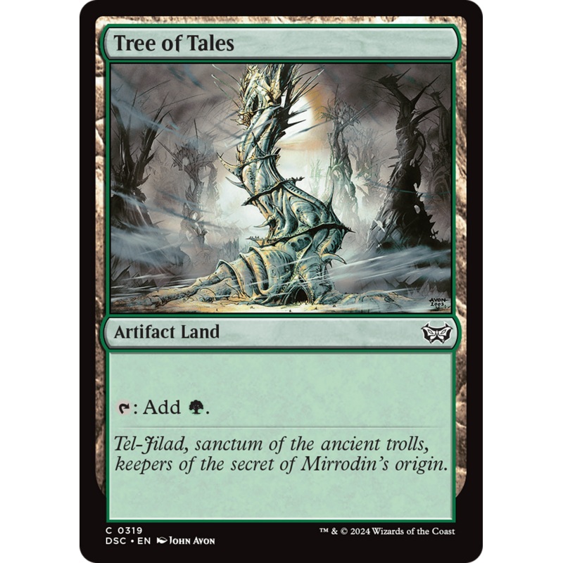 Tree of Tales [Duskmourn: House of Horror Commander]