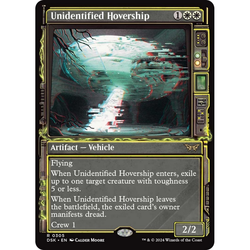 Unidentified Hovership (Showcase) [Duskmourn: House of Horror]