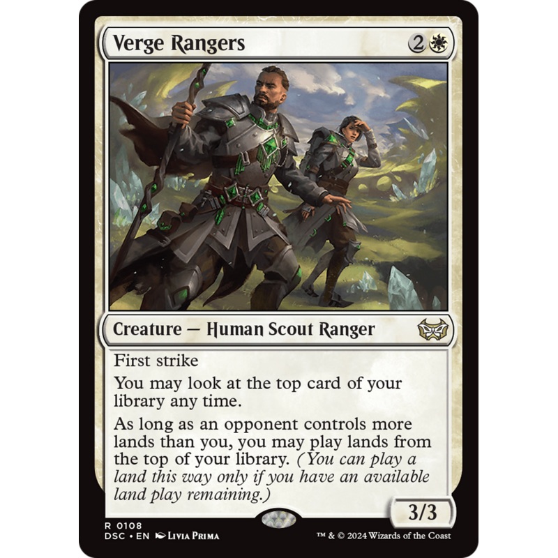Verge Rangers [Duskmourn: House of Horror Commander]