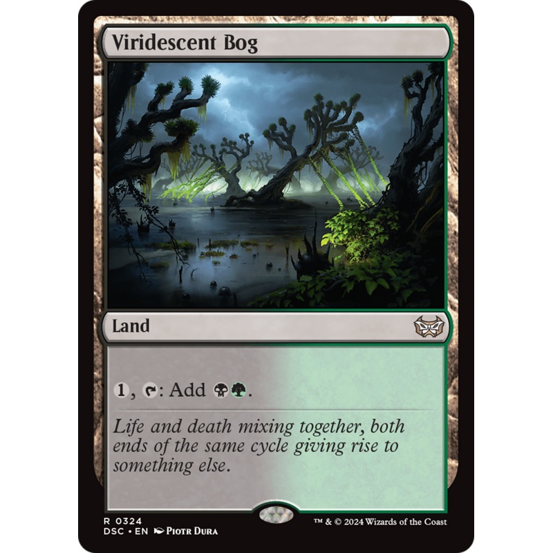 Viridescent Bog [Duskmourn: House of Horror Commander]