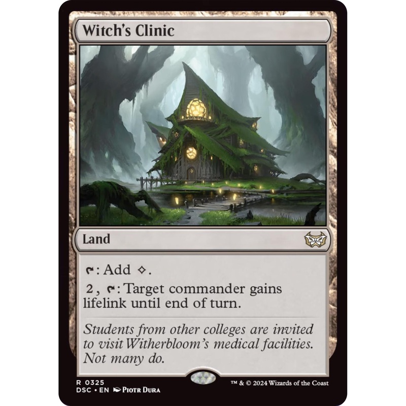 Witch's Clinic [Duskmourn: House of Horror Commander]