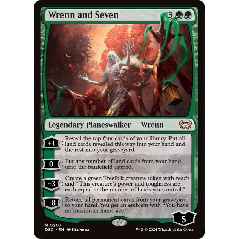 Wrenn and Seven [Duskmourn: House of Horror Commander]