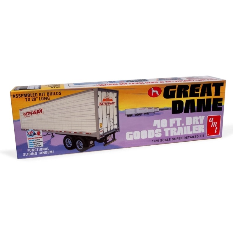 AMT 1185 1:25 Great Dane Dry Goods Semi Trailer