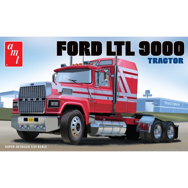 AMT 1238 1:25 Ford LTL 9000 Semi Tractor