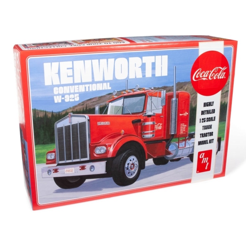 AMT 1286 1:25 Kenworth 925 Tractor Coca-Cola