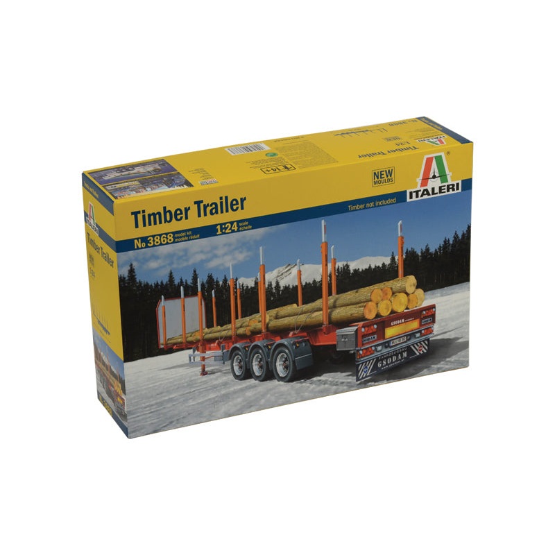 Italeri 3868 1:24 Timber Trailer