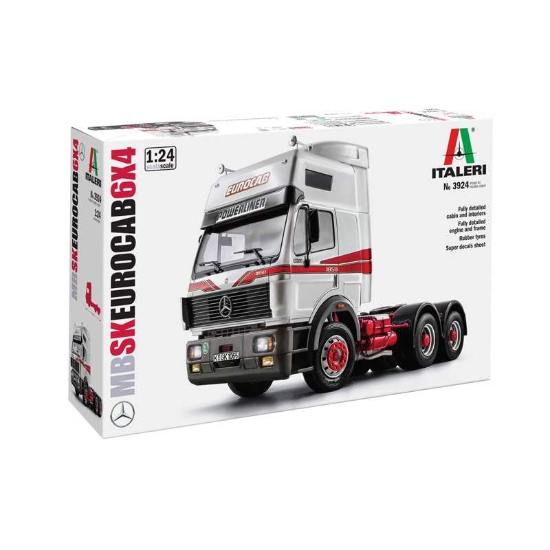 Italeri 3924 1:24 Mercedes Benz SK Eurocab 6x4