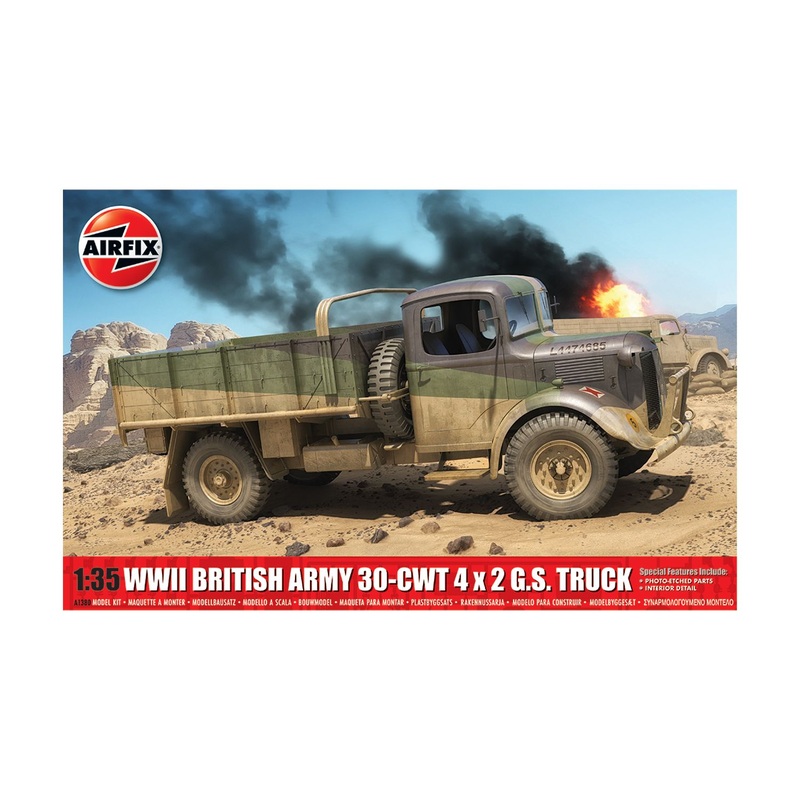 Airfix A1380 1:35 WWII British Army 30-cwt 4x2 GS Truck
